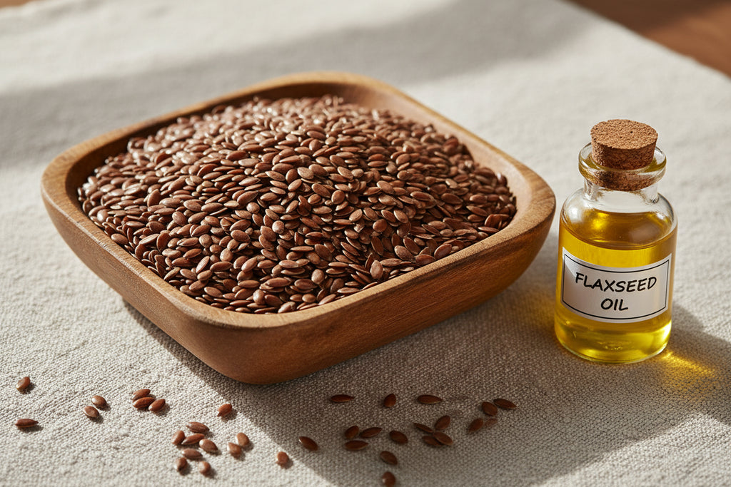 Olej lniany - źródło kwasów omega-3 | Zielmed