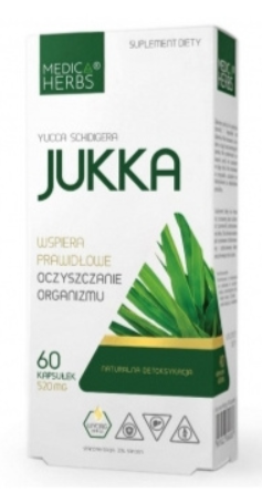 Jukka 520 mg, 60 kaps. MEDICA HERBS