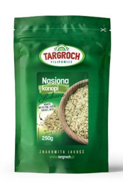 Nasiona konopi łuskane 250 g TARGROCH