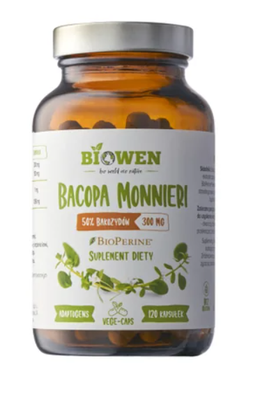 Bacopa Monnieri 120 kapsułek BIOWEN