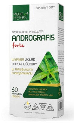 ANDROGRAFIS Forte Brodziuszka Wiechowata 60kaps. MEDICA HERBS