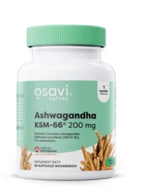 Ashwagandha KSM-66 200 mg 60 kaps. OSAVI