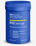 BICAPS Witamina B12 500 mcg Metylokobalamina 60 kapsułek FORMEDS - energia i układ nerwowy