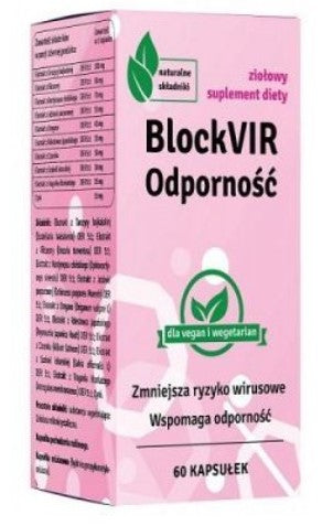 BLOCKVIR ODPORNOŚĆ 60 kaps. PCF