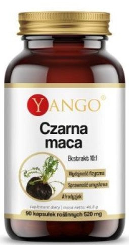 Czarna maca 90 kaps. YANGO
