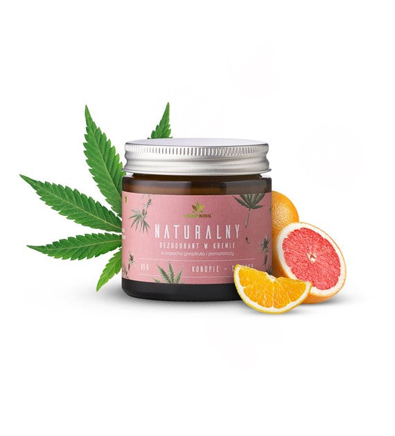 Dezodorant w kremie CYTRUSY - 65g HEMPKING