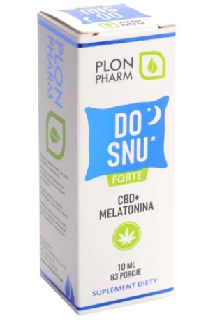 Do snu forte CBD+ Melatonina 10ml PLON PHARM