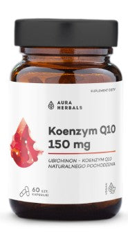 Koenzym Q10 150 mg. 60 kaps. AURA HERBALS