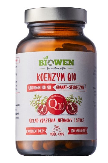Koenzym Q10 - 100mg - 100kaps BIOWEN