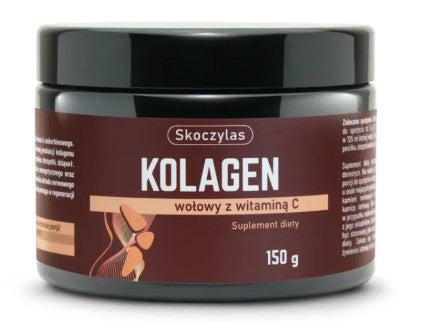 Kolagen wołowy, witamina C 150 g. SKOCZYLAS