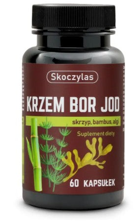Krzem Bor Jod 60 kaps. SKOCZYLAS