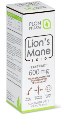 Lion's Mane ekstrakt 600 mg 100 ml PLON PHARM