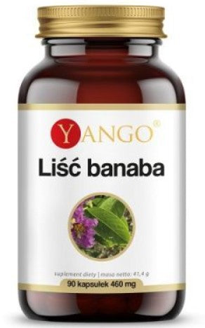 Liść banaba 90 kaps. YANGO