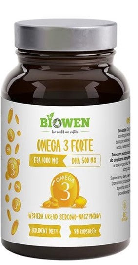 Omega 3 Forte 1000mg 90 kaps. BIOWEN