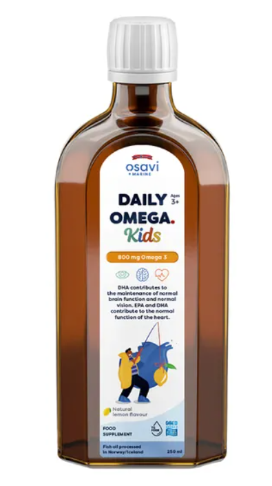 Daily Omega Kids 800 mg Omega 3 250 ml OSAVI