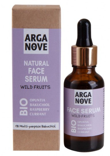 Liftingujące serum do twarzy dzikie owoce z bakuchiolem 30ml Arganove