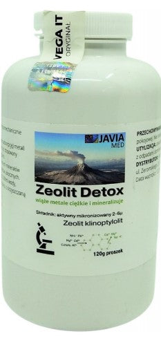 Zeolit Detox 120g Mikronizowany Aktywowany Klinoptylolit/krótka data